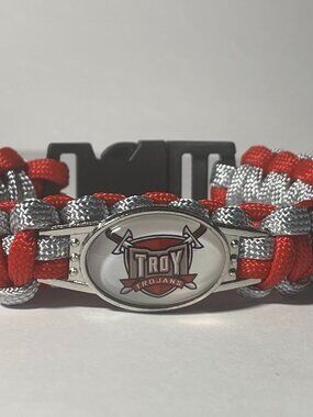 Troy Trojans NCAA Paracord Bracelet NEW